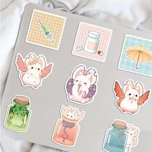 Magic Healing Mouse Big Size Stickers